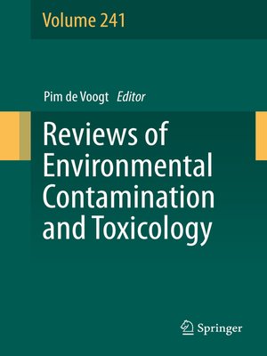 cover image of Reviews of Environmental Contamination and Toxicology Volume 241